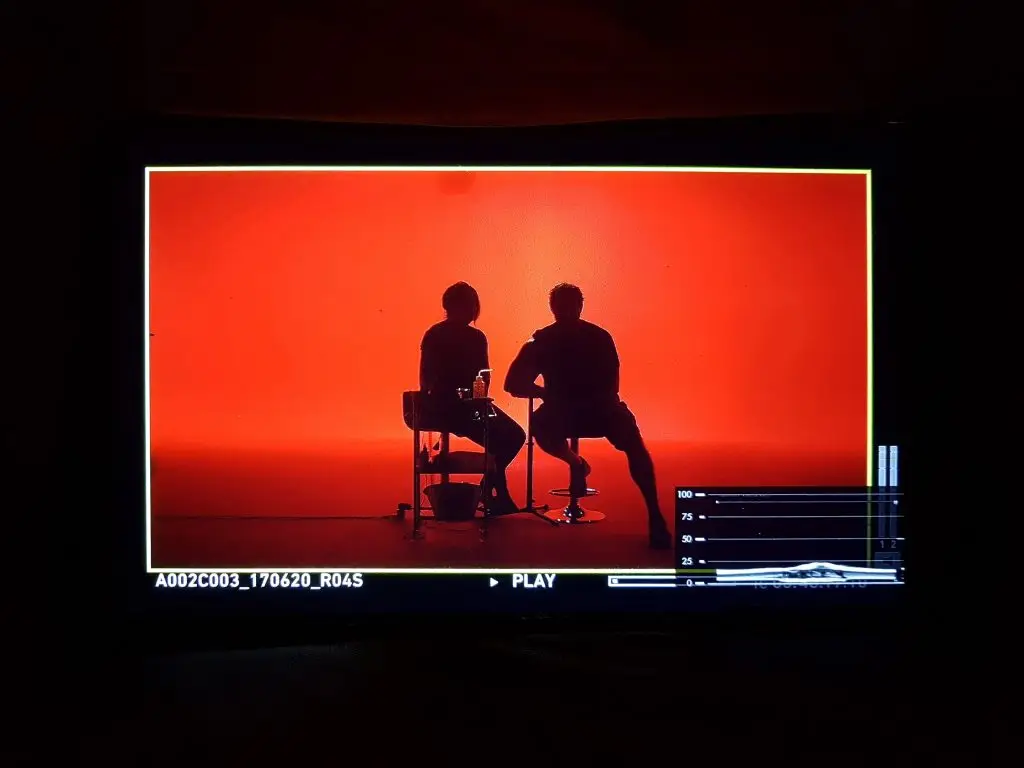 Commercial Gaffer - Red Sky Panel Setup 